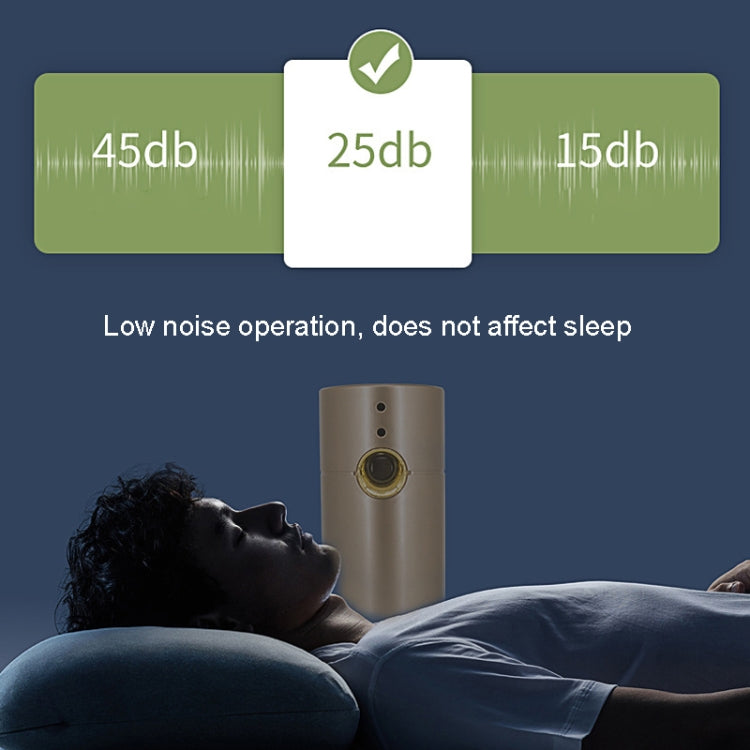 Light Sensitive Automatic Spraying Machine Toilet Fragrance Aromatherapy(Gold) by bashfashion