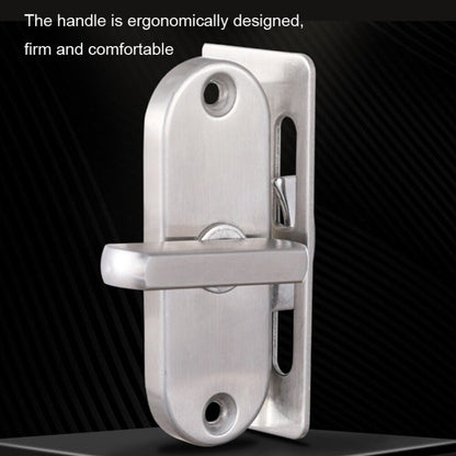 Zinc Alloy Slot-free / Punching 90 Degrees Right Angle Migration Door Hook Lock by bashfashion