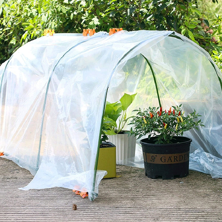 2 x 6m Transparent Plant Antifreeze Film Waterproof Cover Window Sealing Film Greenhouse PE Film by bashfashion
