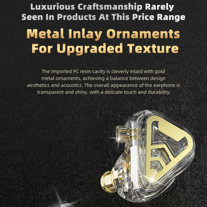 CVJ In-Ear Wired Gaming Earphone, Color: With Mic Black by CVJ