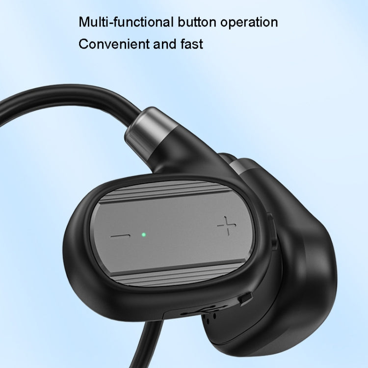 Gas Transmission Open OWS 5.3 Bluetooth Earphone(Black) by bashfashion