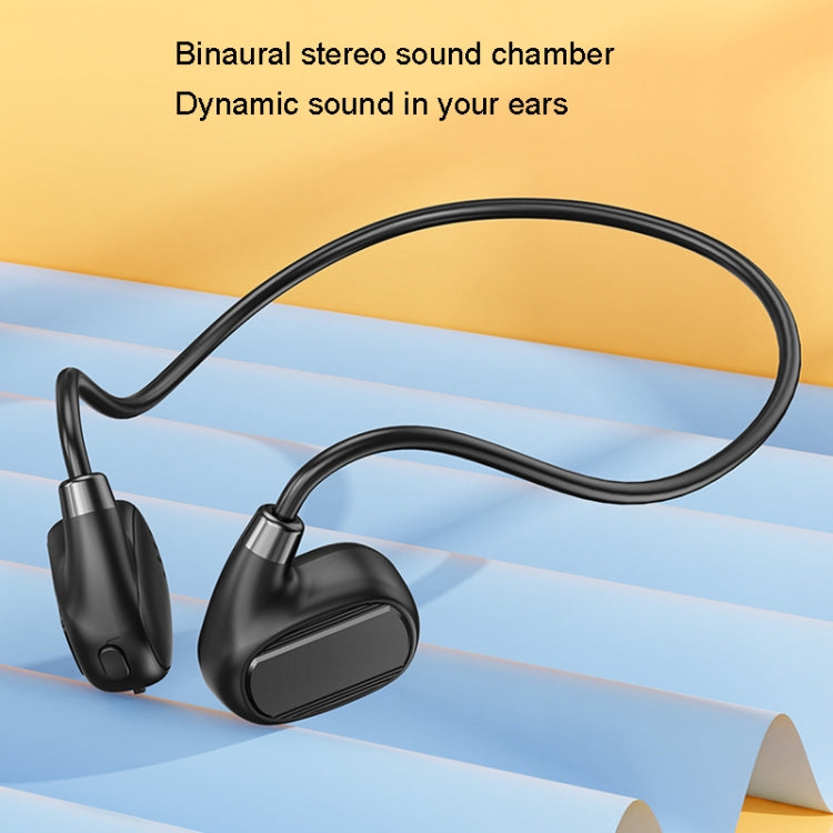 Gas Transmission Open OWS 5.3 Bluetooth Earphone(Black) by bashfashion