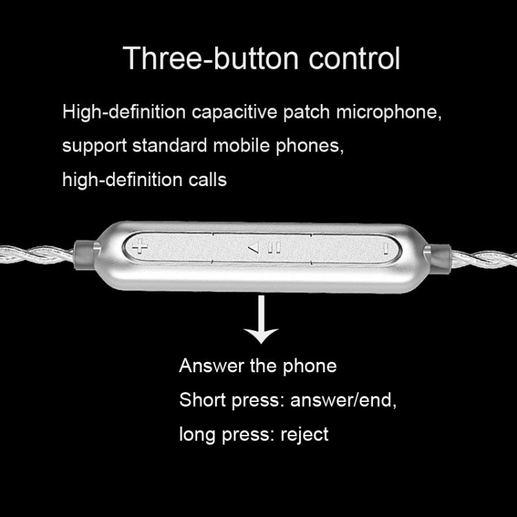 CVJ In-Ear Earplug Style Resin Interchangeable Cable Earphone, Style: Star Cloud With Mic by CVJ