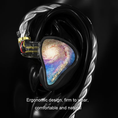 CVJ In-Ear Earplug Style Resin Interchangeable Cable Earphone, Style: Star Cloud by CVJ