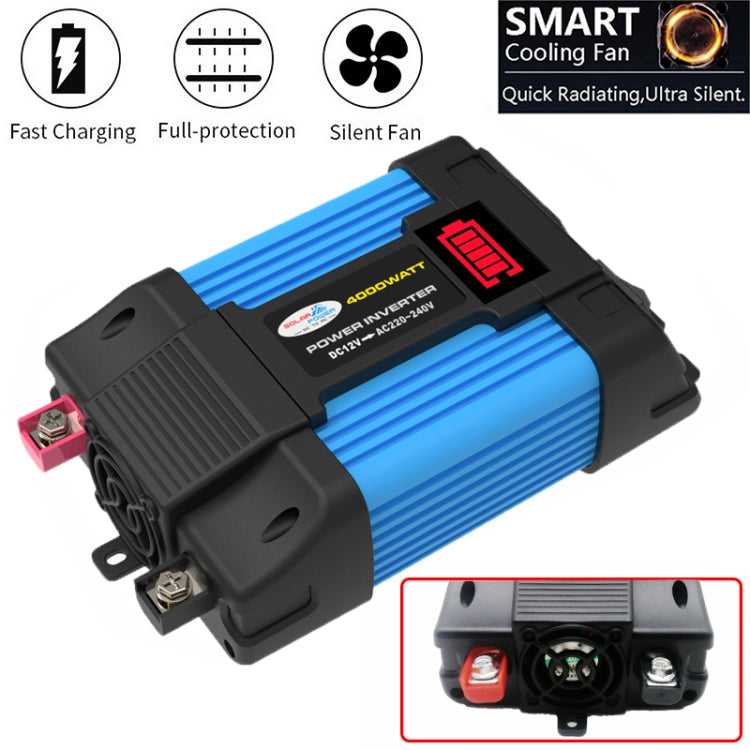 12V-220V 300W SOLIKE TECH Vehicle Inverter Sine Wave Convertor Auto Inverter by SOLIKE TECH