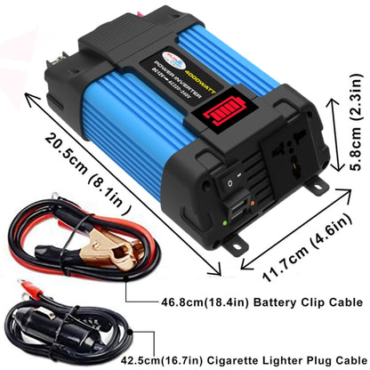 12V-220V 300W SOLIKE TECH Vehicle Inverter Sine Wave Convertor Auto Inverter by SOLIKE TECH