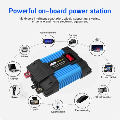 12V-110V 300W SOLIKE TECH Vehicle Inverter Sine Wave Convertor Auto Inverter by SOLIKE TECH