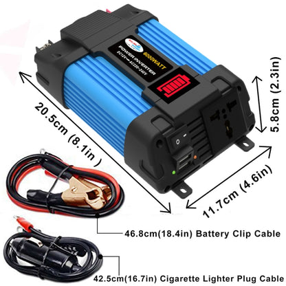 12V-220V 500W SOLIKE TECH Vehicle Inverter Sine Wave Convertor Auto Inverter by SOLIKE TECH