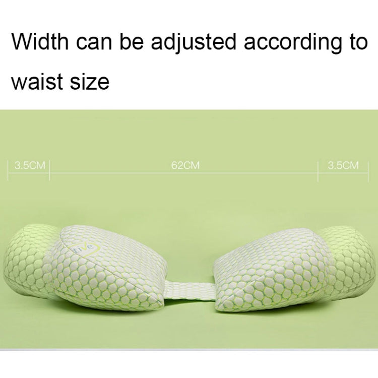 Pregnant Waist Support Side Sleep Pillow Multifunctional Removable Abdomen Pillow, Color: Cotton Blue Elk by bashfashion