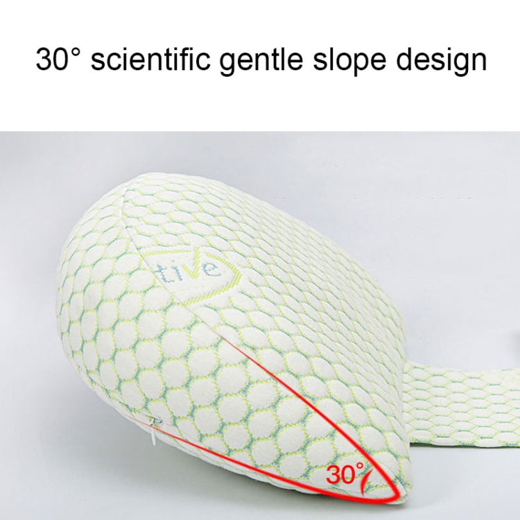 Pregnant Waist Support Side Sleep Pillow Multifunctional Removable Abdomen Pillow, Color: Cotton Blue Elk by bashfashion