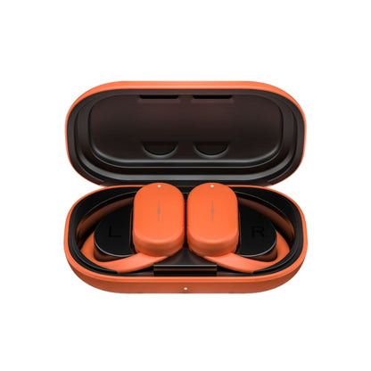 HD313 Earhook OWS Noise Reduction Bluetooth Earphone Subwoofer Sport Wireless Headset(Orange Red) by bashfashion
