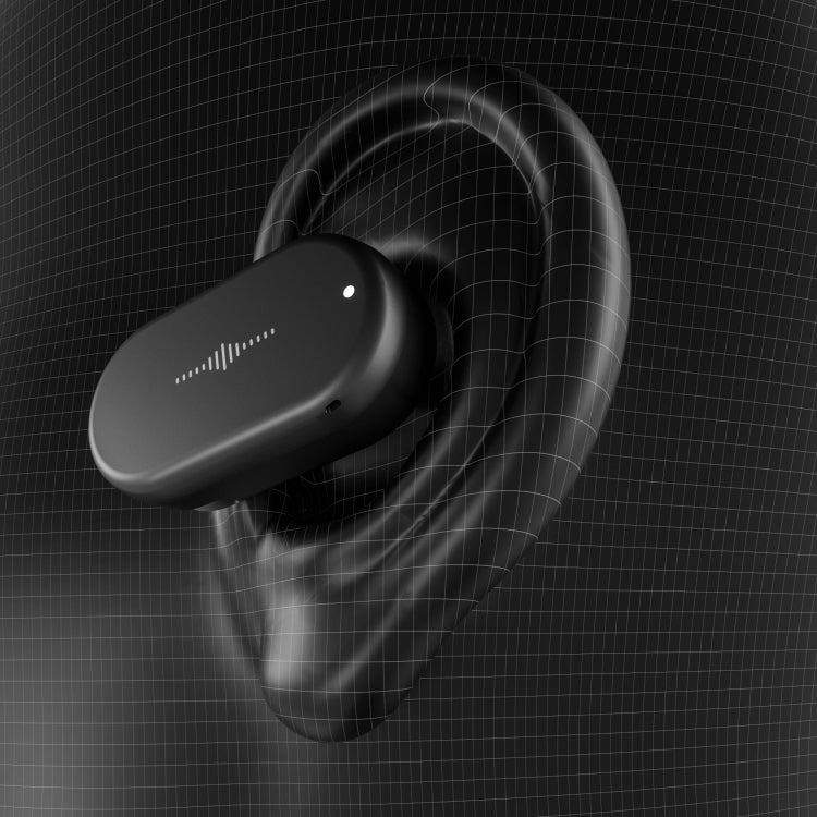 HD313 Earhook OWS Noise Reduction Bluetooth Earphone Subwoofer Sport Wireless Headset(Orange Red) by bashfashion