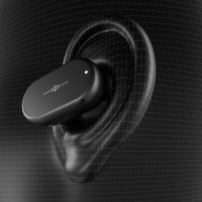 HD313 Earhook OWS Noise Reduction Bluetooth Earphone Subwoofer Sport Wireless Headset(White) by bashfashion