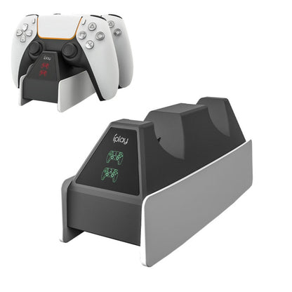 iplay HBP-260 For PS5 Handle Charging Seat Electric Game Handle Fast Charging Seat(Black) by iplay