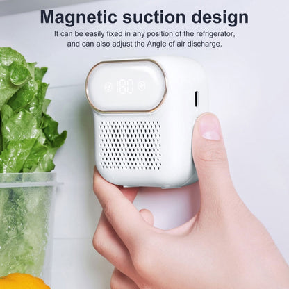 M16 Fridge Deodorizer Negative Ion Digital Display Magnetic Mounting Freezer Odor Remover by bashfashion
