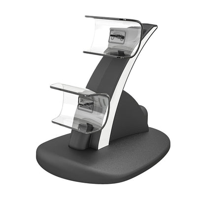 iplay HBP-253 For PS5 Game Wireless Handle Double Charging Base Placement Bracket(Black) by iplay