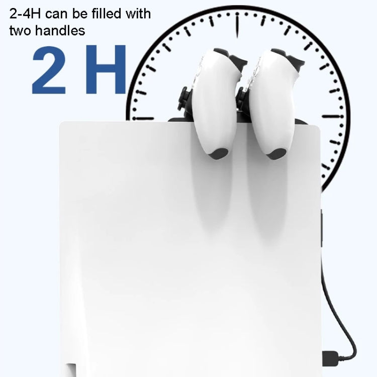 iplay HBP-300 For PS5 Game Handle Contact Dual Charging Base(Black) by iplay