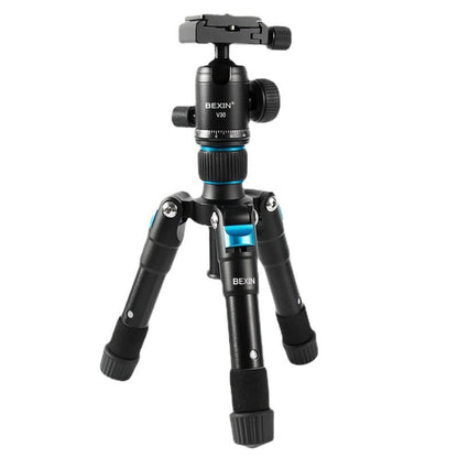BEXIN V30 Adjustable Aluminum Alloy Desktop Camera Tripod Mini Portable Folding Live Tripod(MS08-S) by BEXIN