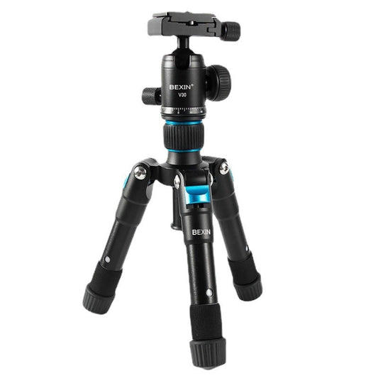 BEXIN V30 Adjustable Aluminum Alloy Desktop Camera Tripod Mini Portable Folding Live Tripod(MS08-S) by BEXIN