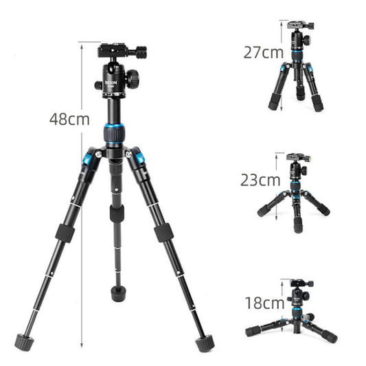 BEXIN V30 Adjustable Aluminum Alloy Desktop Camera Tripod Mini Portable Folding Live Tripod(MS08-S) by BEXIN