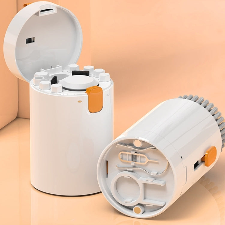 Q20 Headphone Cleaning Pen Mobile Phone Camera Computer Cleaning Tool(White+Red) by bashfashion