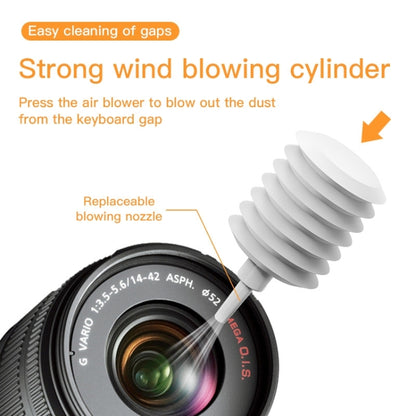 Q20 Headphone Cleaning Pen Mobile Phone Camera Computer Cleaning Tool(White+Red) by bashfashion