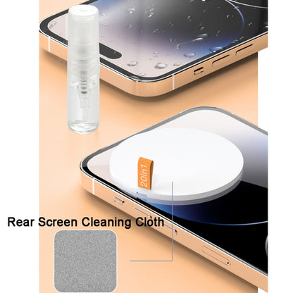 Q20 Headphone Cleaning Pen Mobile Phone Camera Computer Cleaning Tool Without Liquid(White Orange) by bashfashion