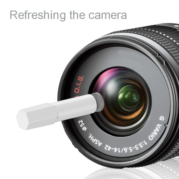 Q20 Headphone Cleaning Pen Mobile Phone Camera Computer Cleaning Tool Without Liquid(White Orange) by bashfashion