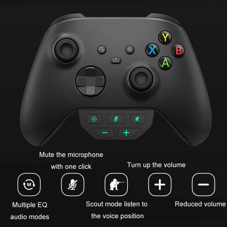 Iplay For XBOX ONE S/XBOX Series X Headphone Audio Adapter(White) by iplay