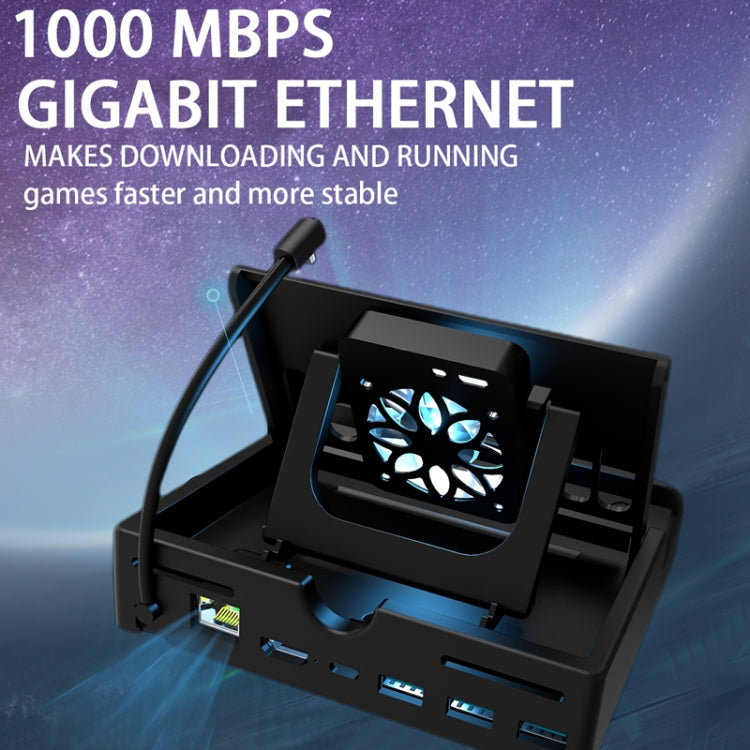 For ASUS ROG ALLY Charging Base Multifunctional Docking Station, Spec: 6 -in-1 Version by bashfashion