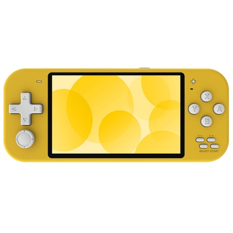 Nostalgic Street Fighter FC Handheld Video Game Console(Yellow) by bashfashion