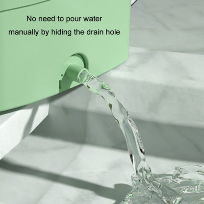 4.5L Mini Portable Folding Household Washing Machine Underwear Washer, Color: Lake Blue(EU Plug) by bashfashion