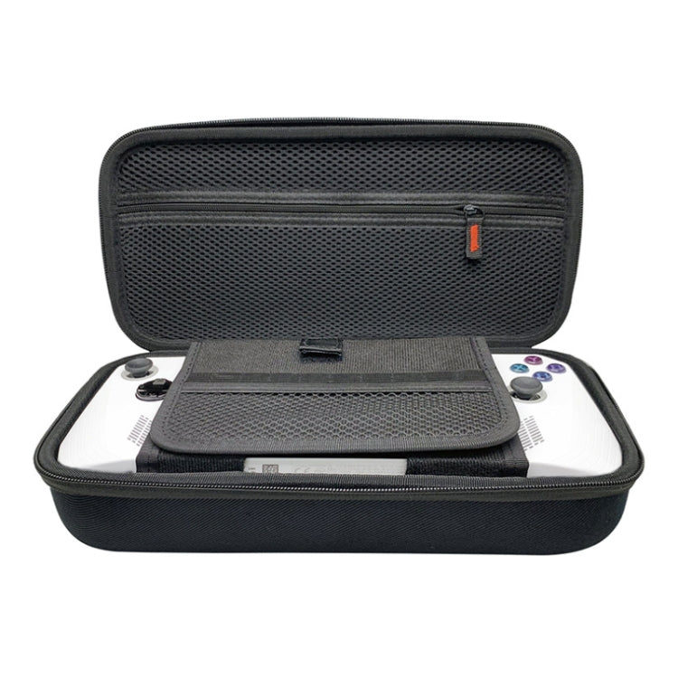 For ASUS ROG Ally Game Console Storage Bag EVA Oxford Bunetto Bracket Protection Bag(Black) by bashfashion