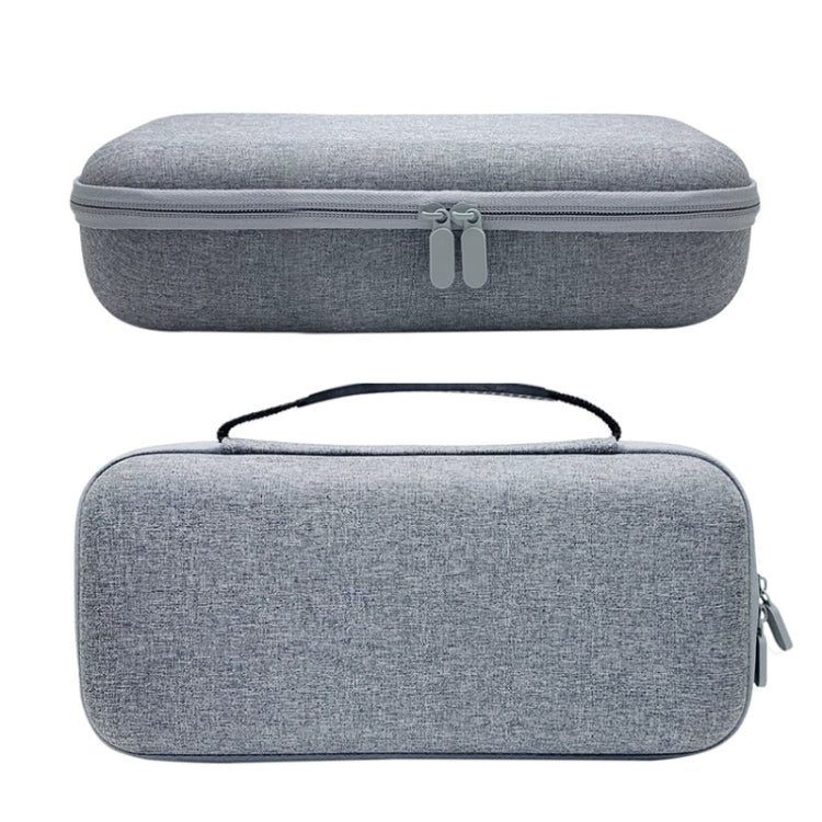 For ASUS ROG Ally Game Console Storage Bag EVA Oxford Bunetto Bracket Protection Bag(Gray) by bashfashion