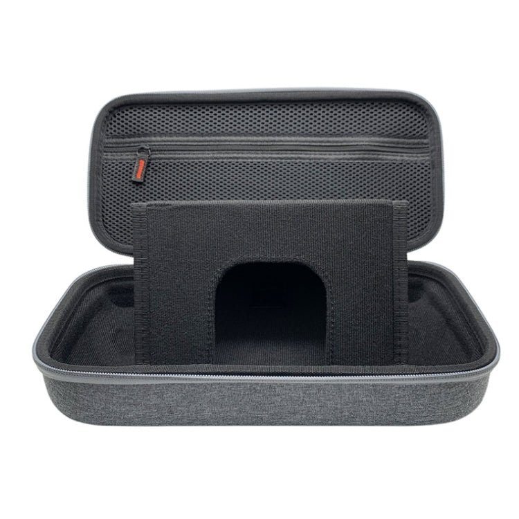 For ASUS ROG Ally Game Console Storage Bag EVA Oxford Bunetto Bracket Protection Bag(Gray) by bashfashion