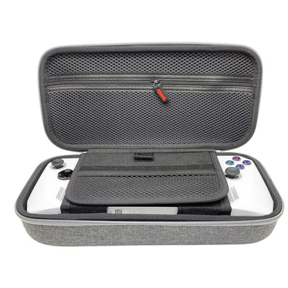 For ASUS ROG Ally Game Console Storage Bag EVA Oxford Bunetto Bracket Protection Bag(Gray) by bashfashion