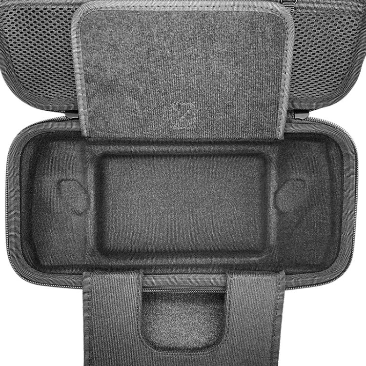 For ASUS ROG Ally Game Console Storage Bag EVA Oxford Bunetto Bracket Protection Bag(Black) by bashfashion