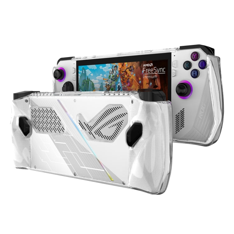 For ASUS Rog Ally Game Console All-in-one TPU Soft Protective Case(Transparent) by bashfashion