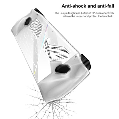 For ASUS Rog Ally Game Console All-in-one TPU Soft Protective Case(Transparent) by bashfashion