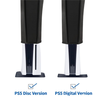 For PS5 Host Waterproof Dustproof Protective Cover Compatible With Digital Optical Drive Version by bashfashion
