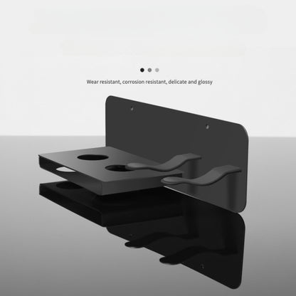 For Dyson Hair Dryer Holder Bathroom Wall-mounted Storage Rack Upgraded Model by bashfashion