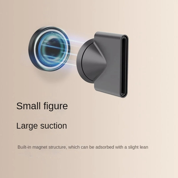 For Dyson Hair Dryer No-punch Bathroom Wall Mounted Magnetic Blower Holder Nozzle Storage Hanger by bashfashion