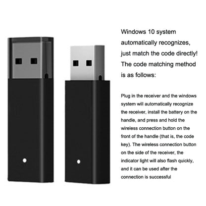 For XBOX ONE Second Generation 2.4G Wireless Receiver Conversion PC Adapter(Black) by bashfashion