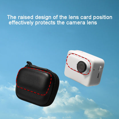 For Insta360 GO 3 Mini Body Bag Portable Storage Bag With Carabiner(Black) by bashfashion