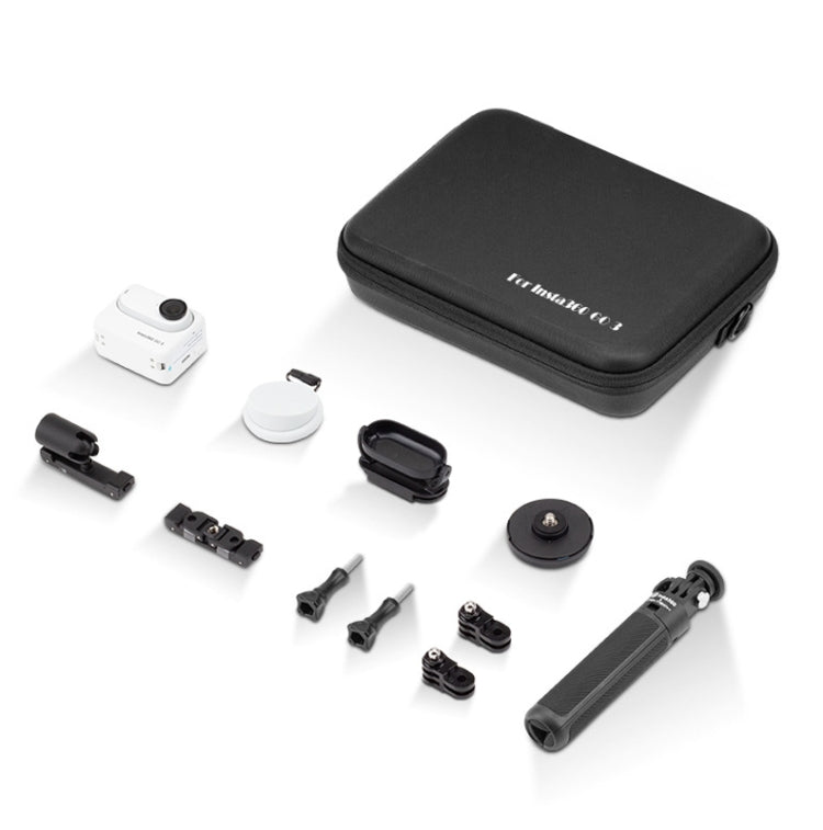 For Insta360 GO 3 XFJI Storage Bag Portable Travel Bag Complete Carrying Case 25.5 x 17.5 x 5.5cm by XFJI