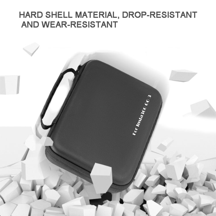 For Insta360 GO 3 XFJI Storage Bag Portable Travel Bag Complete Carrying Case 25.5 x 17.5 x 5.5cm by XFJI