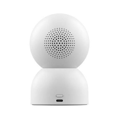 Original Xiaomi Mijia Smart Camera 3 PTZ Version 3K AI Detection Baby Monitor 5MP 360 Degree View Webcam Day & Night Work Infrared Night Vision, With US Plug Adapter(White) by Xiaomi