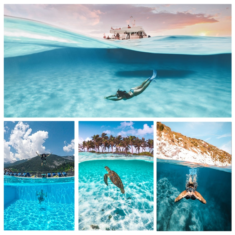 TELESIN 30M Waterproof Case Housing For GoPro Hero11 Black / HERO10 Black / HERO9 Black by TELESIN