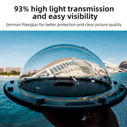 TELESIN 30M Waterproof Case Housing For GoPro Hero11 Black / HERO10 Black / HERO9 Black by TELESIN