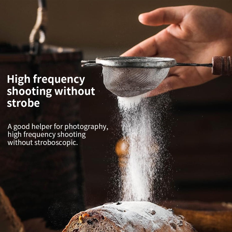 Pixel P45pro High Bright Dual Color Temperature Fill Light 120W Normal Bright Studio Camera Soft Light(A Set With UK Plug Adaptor) by Pixel